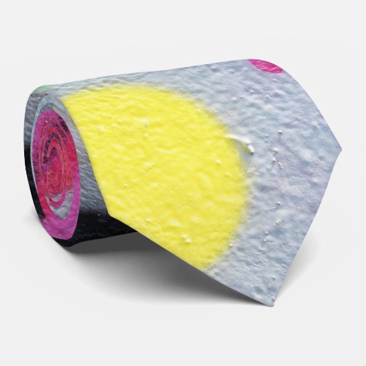 落ち着いたグラフィティ ネクタイ (ロール)