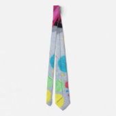 落ち着いたグラフィティ ネクタイ (裏面)