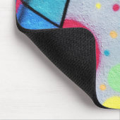 落ち着いたグラフィティ マウスパッド (コーナー)