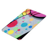 落ち着いたグラフィティ マグネット (左側)