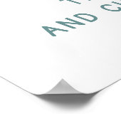 落ち着いたコーナー教室ポスター ポスター (角)