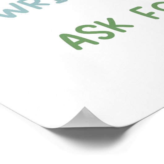 落ち着いたコーナー教室ポスター ポスター (角)