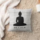 落ち着いたブッダウッ素朴ドであやる気を起こさせるる クッション (ブランケット)