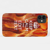 落ち着いたベーコン保デコールでパーソナライズ Case-Mate iPhoneケース (裏面(横))