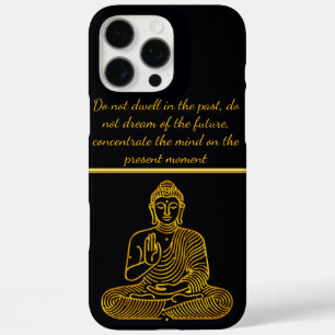 落ち着いたポーズの金仏 iPhone 16 PRO MAXケース