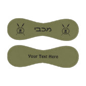 落ち着いたマカビーの盾と槍 野球ボール (パネル)