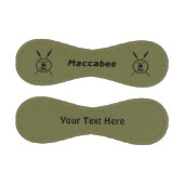 落ち着いたマカビーの盾と槍 野球ボール (パネル)