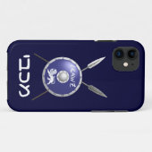 落ち着いたマカビーの盾と槍 Case-Mate iPhoneケース (裏面(横))