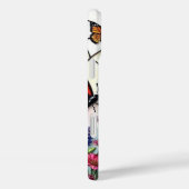 落ち着いたラバンダーと蝶のステンドグラス Case-Mate iPhoneケース (裏面 / 右)