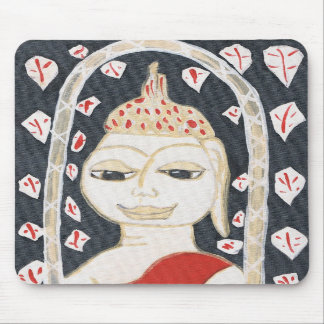 落ち着いた仏のマウスパッド マウスパッド