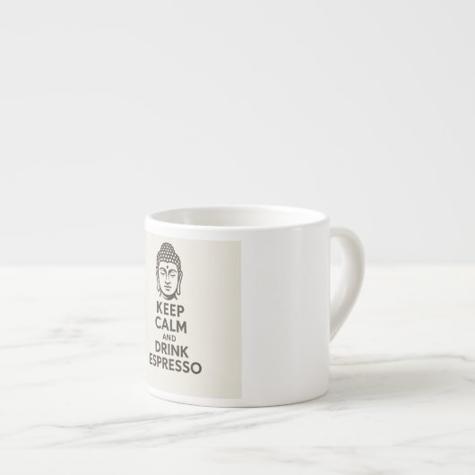 落ち着いた仏 エスプレッソカップ (正面右)