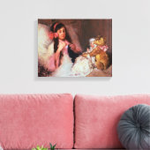 落ち着いた会社 キャンバスプリント (インサイチュ (リビング))