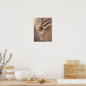 落ち着いた家を目指すわびさびウォールアート ポスター (キッチン)