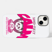 落ち着いた心、完全なハート – まるで平和なパンダのように Case-Mate iPhoneケース (裏面 (横))