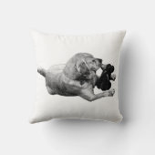 落ち着いた愛情 クッション (裏面)