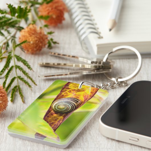 落ち着いた態度 キーホルダー (正面右)