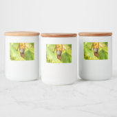 落ち着いた態度 フードラベル (ボトル)