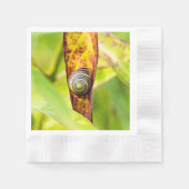 落ち着いた態度 縁ありカクテルナプキン (正面)