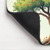 落ち着いた木のマウスパッド マウスパッド (コーナー)