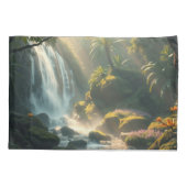 落ち着いた水路を持つ枕 枕カバー (裏面-左)