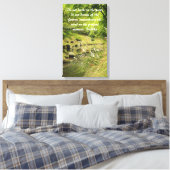 落ち着いた池キャンバス印刷 キャンバスプリント (インサイチュ (寝室))