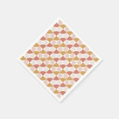 落ち着いた波型ナプキン スタンダードカクテルナプキン (角)