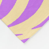 落ち着いた波 フリースブランケット (角)