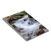 落ち着いた流れる滝フォトノートブック ノートブック (右側)