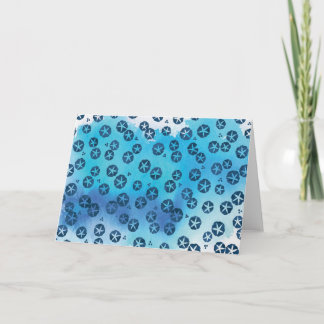 落ち着いた海景 招待状