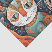 落ち着いた猫のティッシュペーパー 薄葉紙 (詳細)