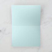 落ち着いた猫2グリーティングカード カード (内部)