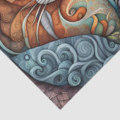 落ち着いた猫2ティッシュペーパー 薄葉紙 (詳細)