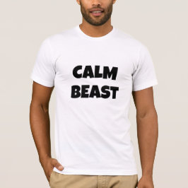 落ち着いた獣 Tシャツ