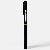 落ち着いた環境の中の金色の仏像 Case-Mate iPhoneケース (裏面 / 左)