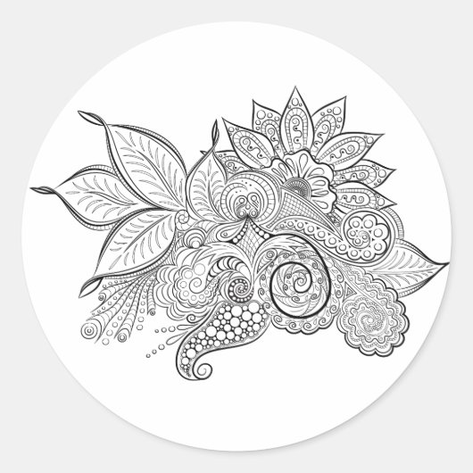 落ち着いた瞬間のシール ラウンドシール (正面)