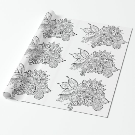 落ち着いた瞬間の包み紙 ラッピングペーパー (アンロールド)