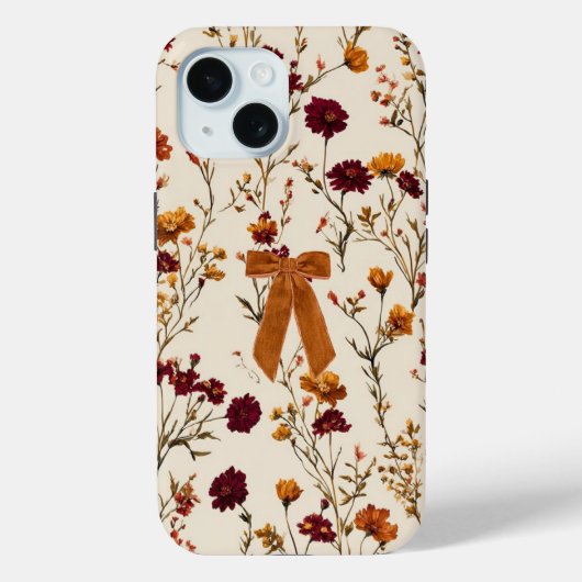 落ち着いた秋の雰囲気のスマホケース Case-Mate iPhoneケース (裏面)