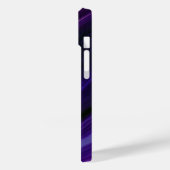 落ち着いた紫色のジオード Case-Mate iPhoneケース (裏面 / 左)