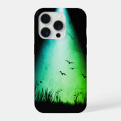 落ち着いた背景のiPhone 15 カー iPhoneケース (裏面)