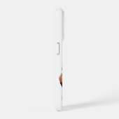 落ち着いた自信のある猿 - ミニマルなスマホケース iPhoneケース (右側面)