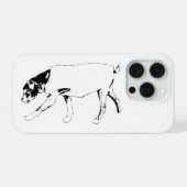落ち着いた雰囲気 iPhoneケース (裏面横)