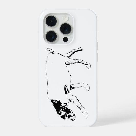 落ち着いた雰囲気 iPhoneケース (裏面)