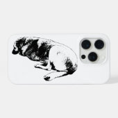 落ち着いた雰囲気 iPhoneケース (裏面横)
