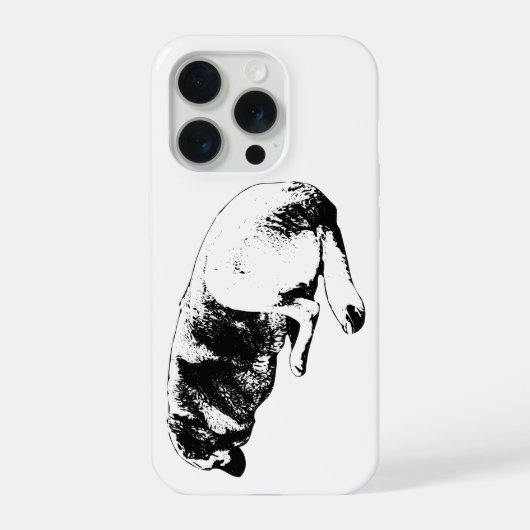 落ち着いた雰囲気 iPhoneケース (裏面)