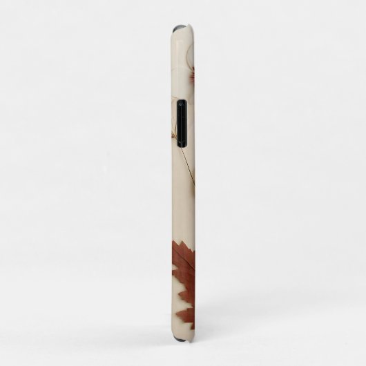 落ち着いた音乾燥した花 Case-Mate iPhoneケース (裏面/右)