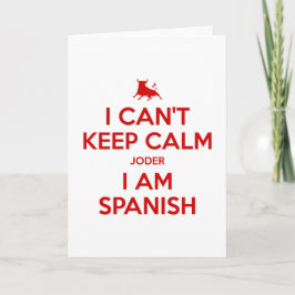 落ち着いていられない サンキューカード