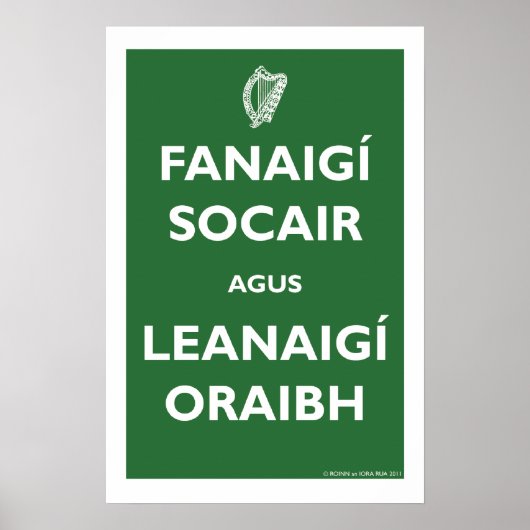 落ち着いてい運て! ポスター (正面)