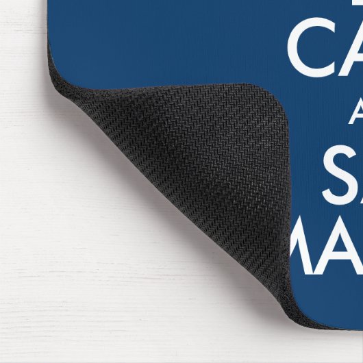 落ち着いてイスラエルのシェマと言う マウスパッド (コーナー)