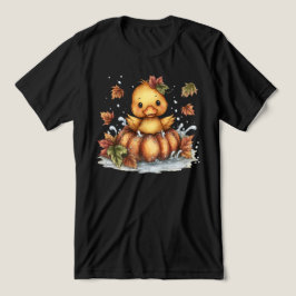 落ち着いてカボチャで遊ぶフェルドック トライブレンドTシャツ