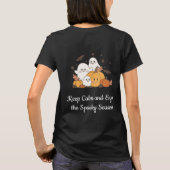 落ち着いてスパイキーシーズンを楽しもう Tシャツ (裏面)